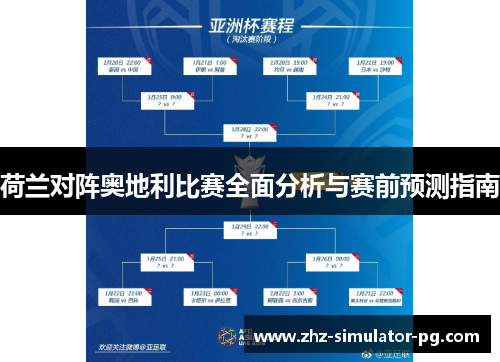 荷兰对阵奥地利比赛全面分析与赛前预测指南